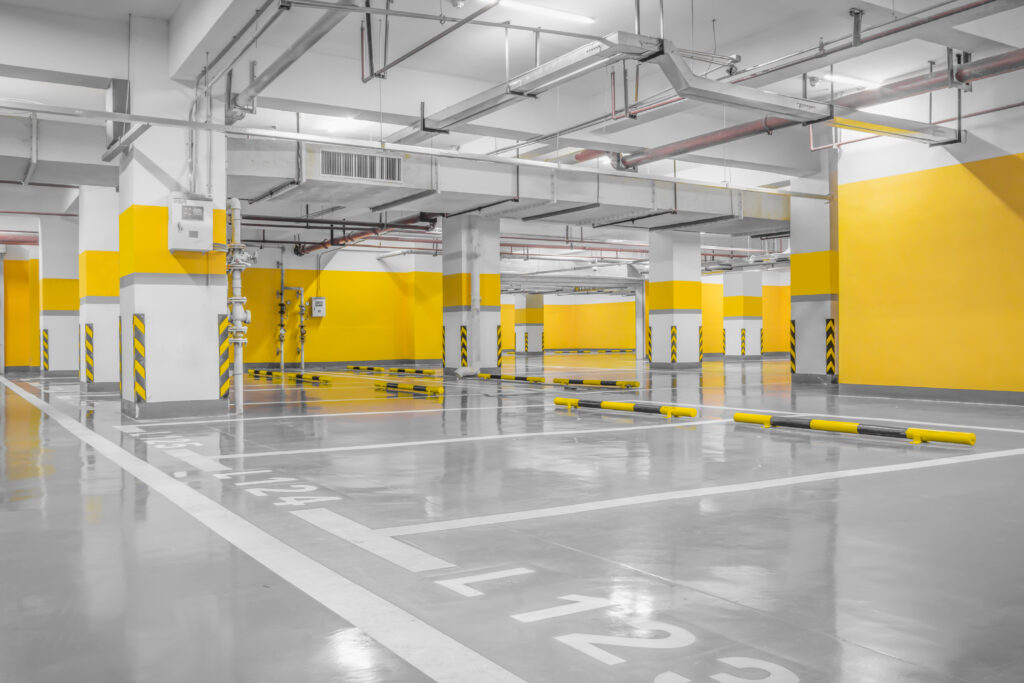 Nettoyage de parking